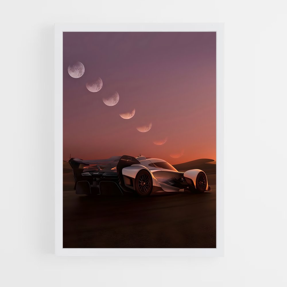 Poster superbe Solus GT – affiche Mclaren (vue 3)
